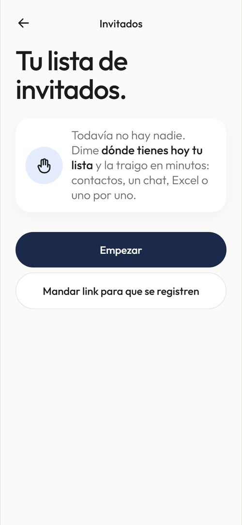 Quién va a la misa y quién a la fiesta.